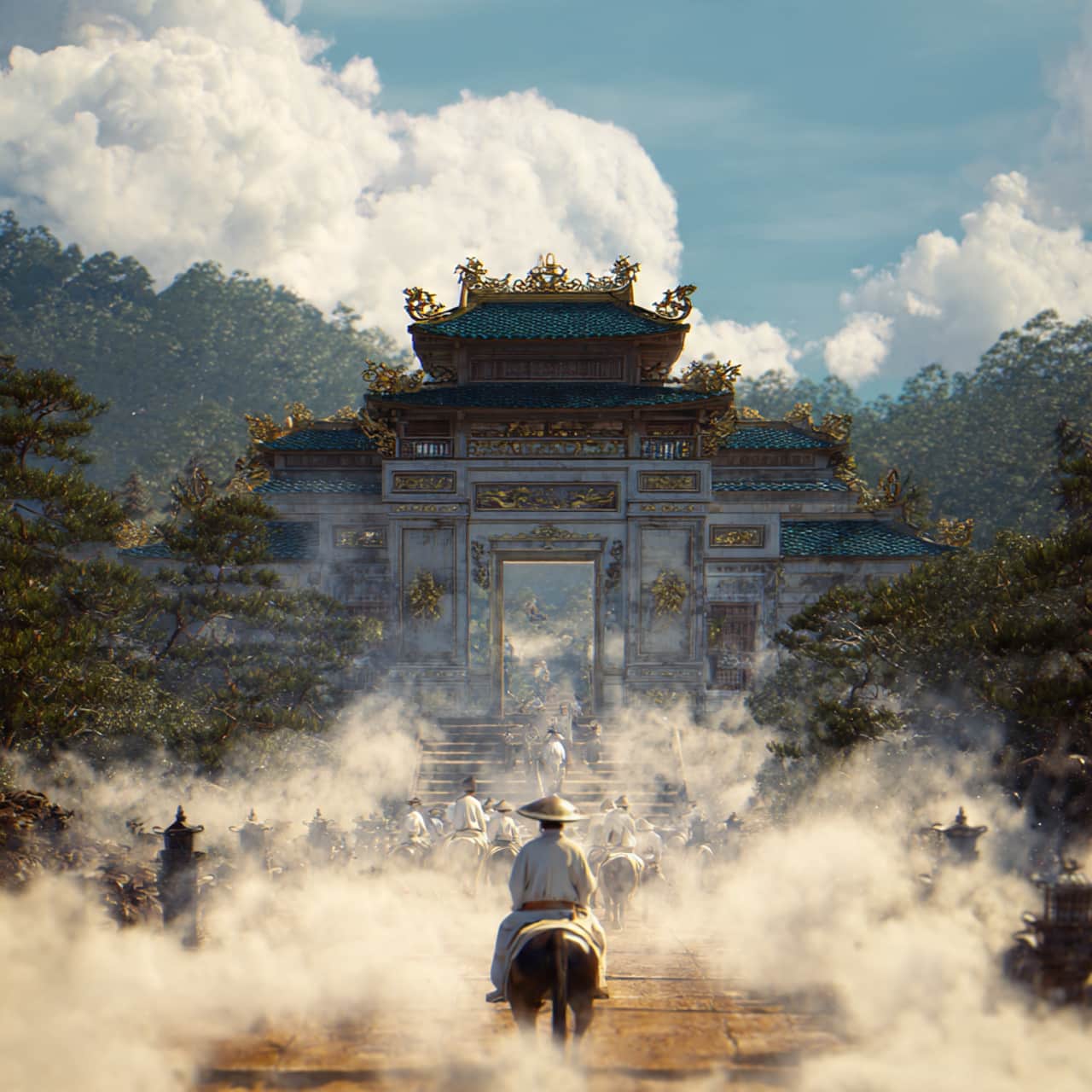 Huyền Sử Việt Nam 3D Fantasy — chiến binh cổ đại trong giáp đồng